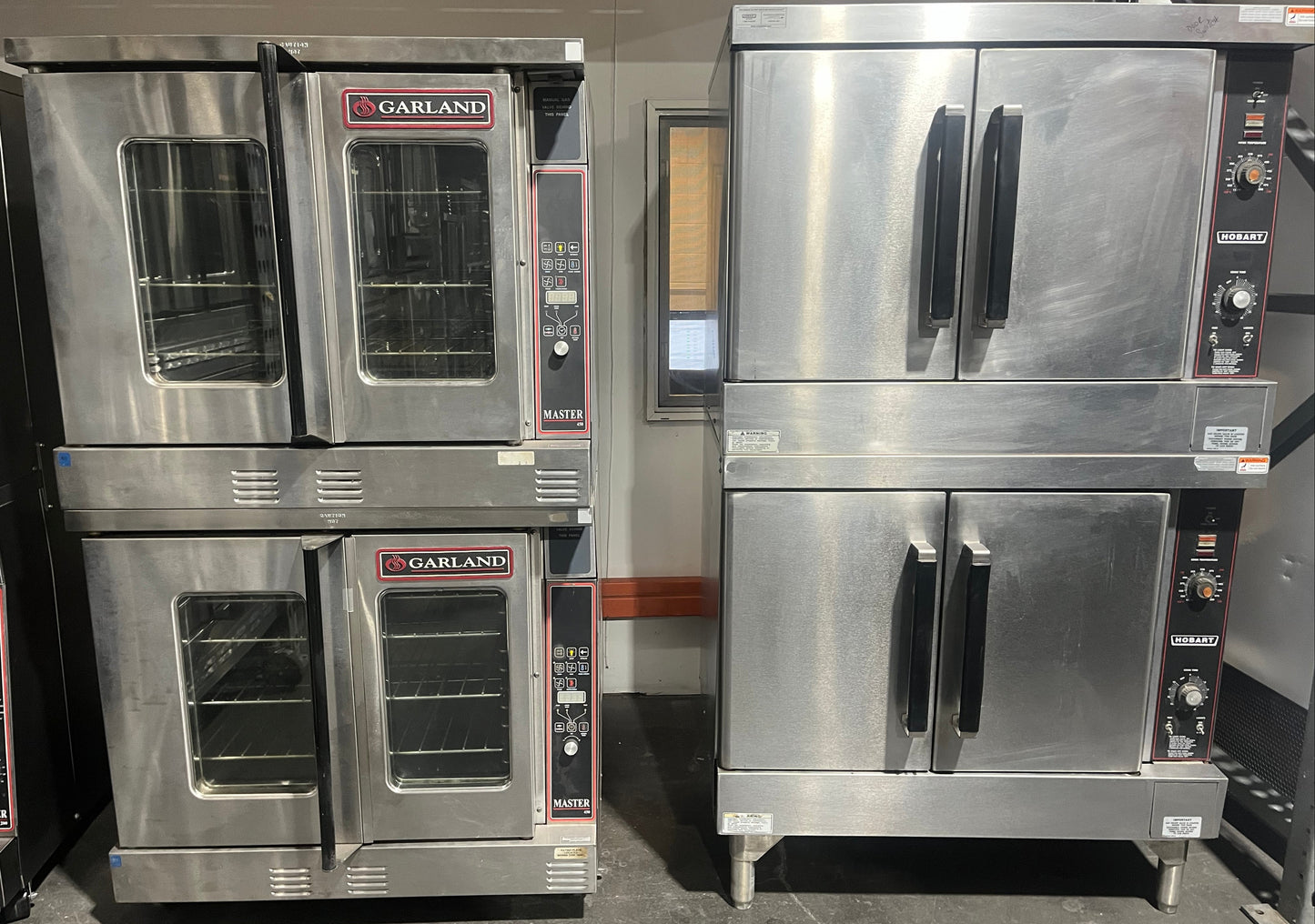 Single/Double Convection Ovens: Natural Gas/Electric & Variety Brands, Stainless Steel, High Quality