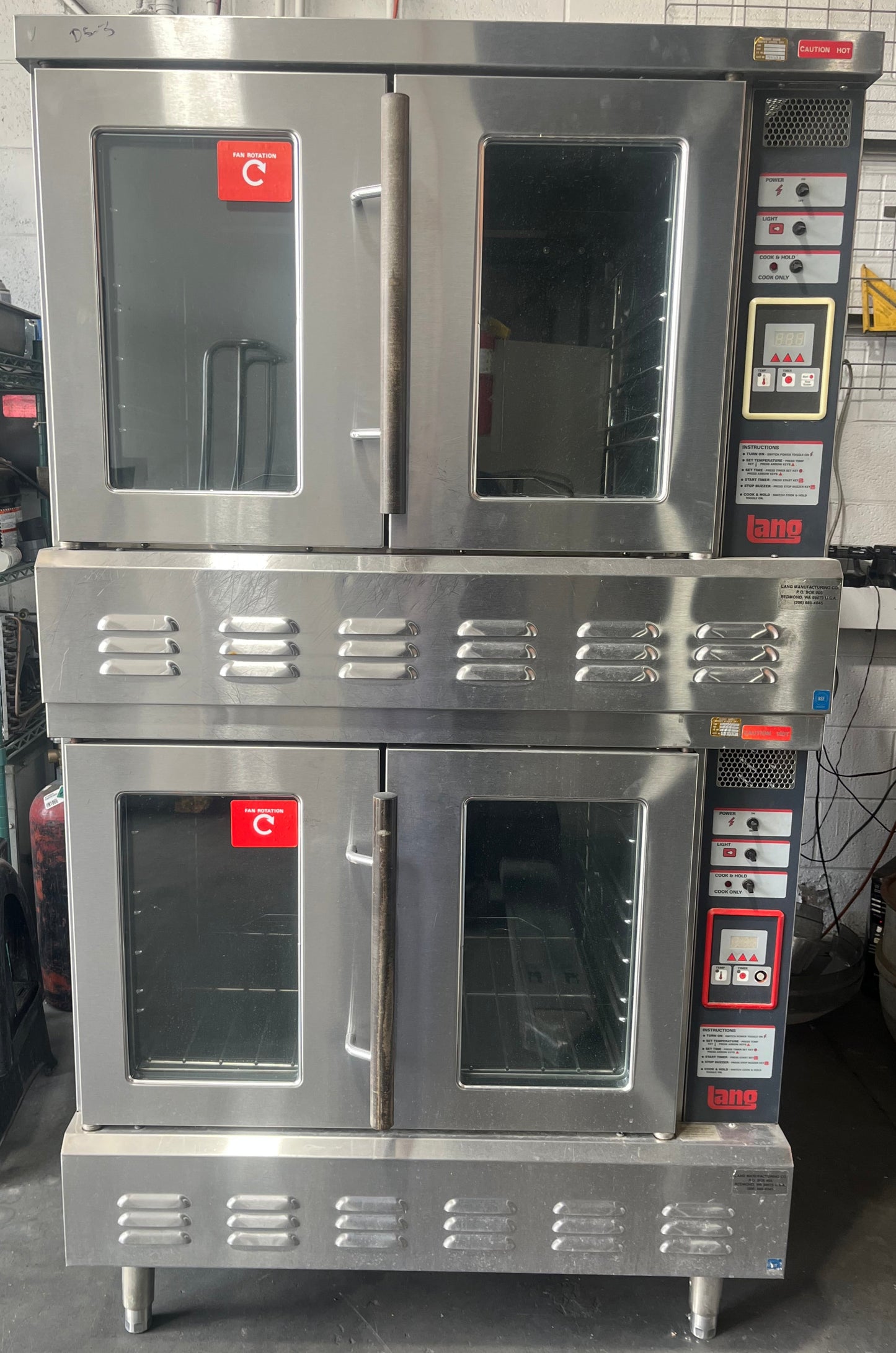 Single/Double Convection Ovens: Natural Gas/Electric & Variety Brands, Stainless Steel, High Quality