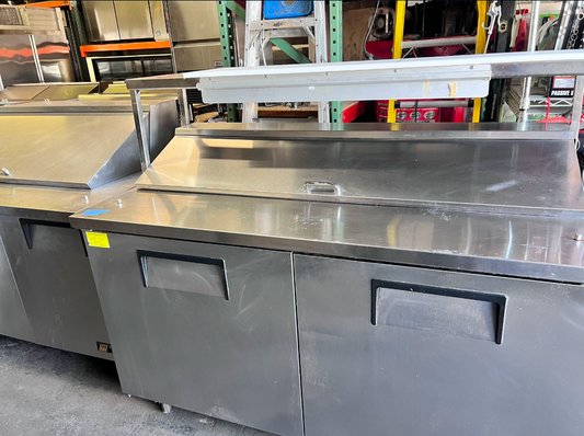 Sandwich/Prep Tables: Multiple Sizes & Brands, Stainless Steel, Commercial Grade