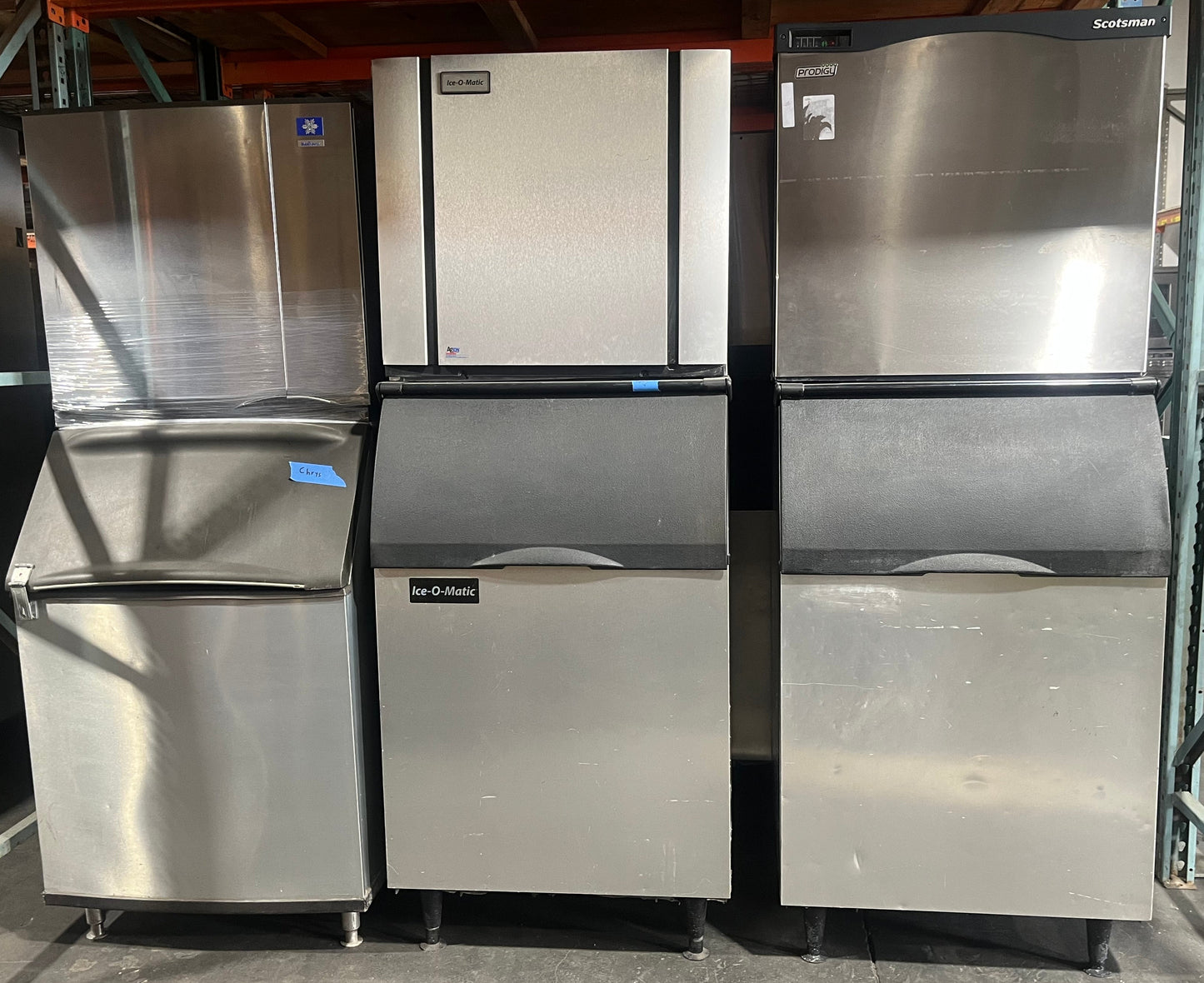 Ice Makers: Multiple Brands & Ice Capacities, Stainless Steel, Commercial Grade